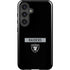 NFL Las Vegas Raiders Black Performance Series Galaxy S25 Plus Impact Case