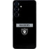 NFL Las Vegas Raiders Black Performance Series Galaxy S24 Plus Skin