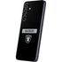 NFL Las Vegas Raiders Black Performance Series Galaxy S25 Plus Skin