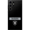 NFL Las Vegas Raiders Black Performance Series Galaxy S25 Ultra Skin