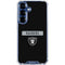 NFL Las Vegas Raiders Black Performance Series Galaxy S25 Clear Case