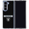 NFL Las Vegas Raiders Black Performance Series Galaxy Z Fold5 5G Clear Case