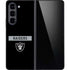 NFL Las Vegas Raiders Black Performance Series Galaxy Z Fold5 5G Skin