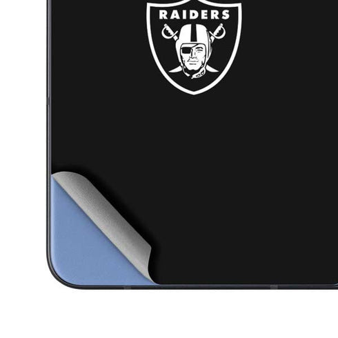 NFL Las Vegas Raiders Black Performance Series Galaxy Z Fold5 5G Skin