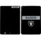 NFL Las Vegas Raiders Black Performance Series iPad Skins