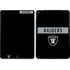NFL Las Vegas Raiders Black Performance Series iPad Skins