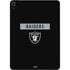 NFL Las Vegas Raiders Black Performance Series Apple iPad Air Skin