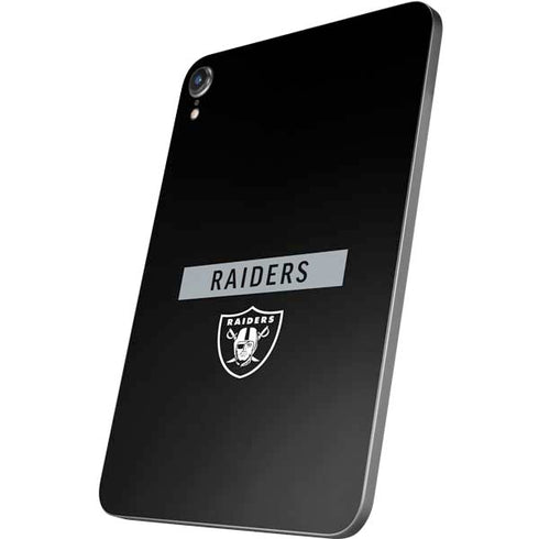 NFL Las Vegas Raiders Black Performance Series Apple iPad Mini Skin