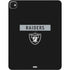 NFL Las Vegas Raiders Black Performance Series iPad Pro 13in M4 (2024) Skin