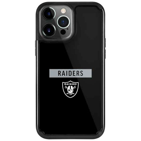 NFL Las Vegas Raiders Black Performance Series iPhone Cases