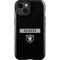 NFL Las Vegas Raiders Black Performance Series iPhone 15 Impact Case