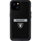 NFL Las Vegas Raiders Black Performance Series iPhone 15 Plus Waterproof Case