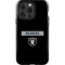 NFL Las Vegas Raiders Black Performance Series iPhone 15 Pro Impact Case