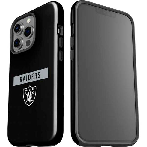 NFL Las Vegas Raiders Black Performance Series iPhone 15 Pro Impact Case