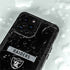 NFL Las Vegas Raiders Black Performance Series iPhone 15 Pro Waterproof Case
