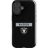 NFL Las Vegas Raiders Black Performance Series iPhone 16 Impact Case