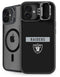 NFL Las Vegas Raiders Black Performance Series iPhone 16 Kickstand Case