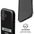 NFL Las Vegas Raiders Black Performance Series iPhone 16 Magsafe Impact Case