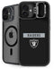 NFL Las Vegas Raiders Black Performance Series iPhone 16 Plus Kickstand Case