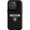 NFL Las Vegas Raiders Black Performance Series iPhone 16 Pro Impact Case