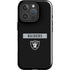 NFL Las Vegas Raiders Black Performance Series iPhone 16 Pro Impact Case
