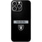 NFL Las Vegas Raiders Black Performance Series iPhone 16 Pro Max Skin