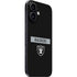 NFL Las Vegas Raiders Black Performance Series iPhone 16 Skin