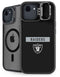 NFL Las Vegas Raiders Black Performance Series iPhone 16e Kickstand Case