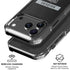 NFL Las Vegas Raiders Black Performance Series iPhone 18 Pro Clear Case