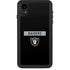 NFL Las Vegas Raiders Black Performance Series iPhone Cases