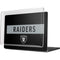NFL Las Vegas Raiders Black Performance Series MacBook Pro 14in (2021-24) Case plus Skin
