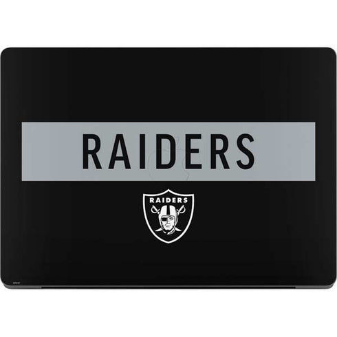 NFL Las Vegas Raiders Black Performance Series Apple MacBook Pro 14-inch Skin