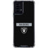NFL Las Vegas Raiders Black Performance Series Moto G Power 5G (2024) Clear Case