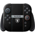 NFL Las Vegas Raiders Black Performance Series Nintendo Skins