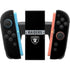 NFL Las Vegas Raiders Black Performance Series Nintendo Switch 2 (2025) Joy-Con Controller Skin