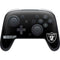 NFL Las Vegas Raiders Black Performance Series Nintendo Skins
