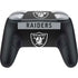 NFL Las Vegas Raiders Black Performance Series Nintendo Switch 2 (2025) Pro Controller Skin