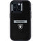 NFL Las Vegas Raiders Black Performance Series Otterbox Defender iPhone Skin