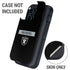 NFL Las Vegas Raiders Black Performance Series Otterbox Defender iPhone Skin