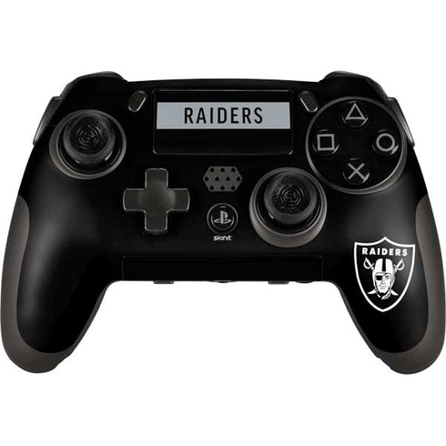 NFL Las Vegas Raiders Black Performance Series PlayStation Scuf Vantage 2 Controller Skin