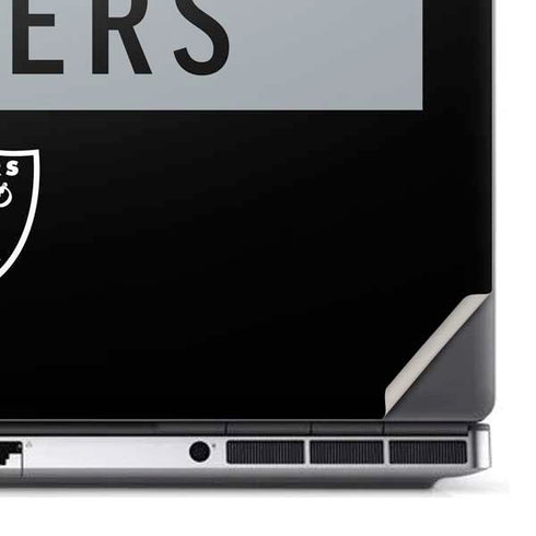 NFL Las Vegas Raiders Black Performance Series Dell Precision Skin