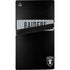 NFL Las Vegas Raiders Black Performance Series PS5 Pro Console Skin