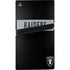 NFL Las Vegas Raiders Black Performance Series PS5 Pro Disk Console Skin
