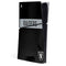 NFL Las Vegas Raiders Black Performance Series PS5 Slim Digital Edition Console Skin