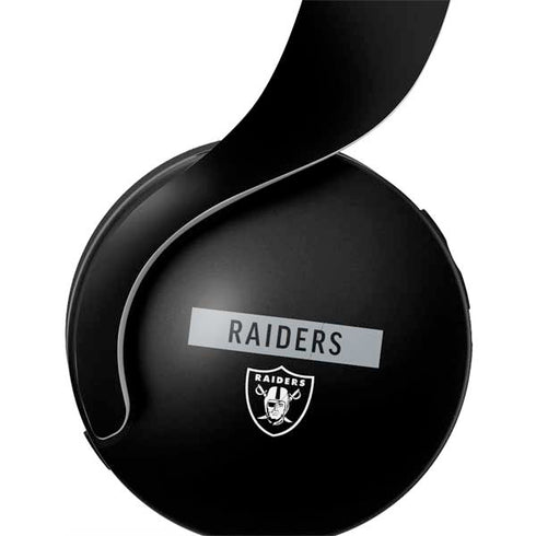 NFL Las Vegas Raiders Black Performance Series PULSE 3D Wireless Headset for PS5 Skin
