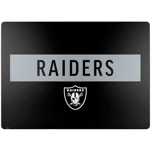 NFL Las Vegas Raiders Black Performance Series Surface Laptop 7 13.8in Skin