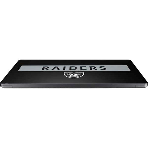 NFL Las Vegas Raiders Black Performance Series Surface Laptop 7 13.8in Skin