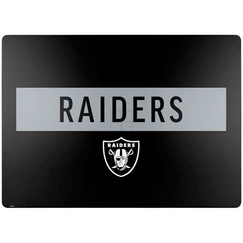 NFL Las Vegas Raiders Black Performance Series Surface Laptop 7 15in Skin