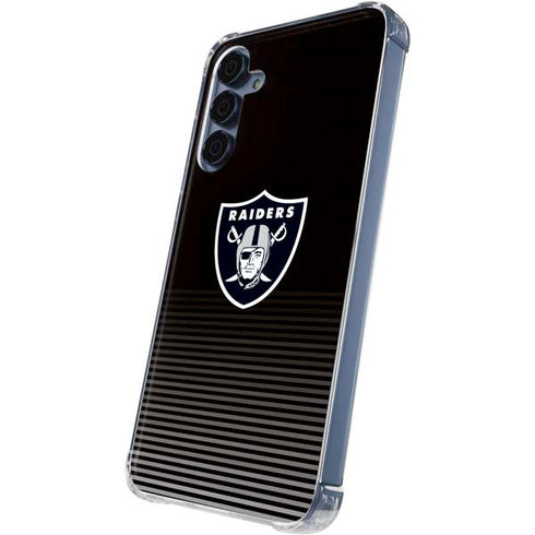 NFL Las Vegas Raiders Breakaway Galaxy A35 5G Clear Case