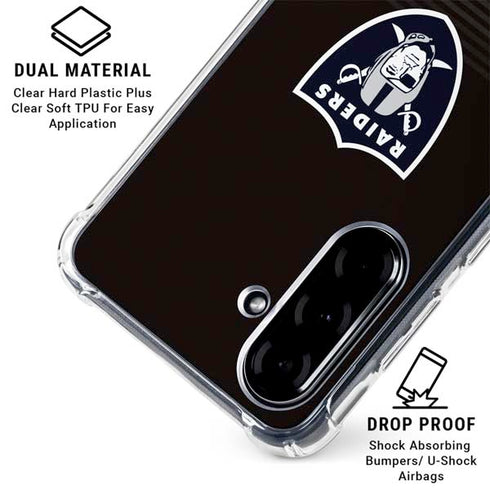 NFL Las Vegas Raiders Breakaway Galaxy A36 5G Clear Case